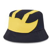 Michigan Wolverines New Era Helmet Bucket Hat - Navy