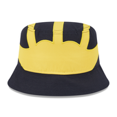 Michigan Wolverines New Era Helmet Bucket Hat - Navy