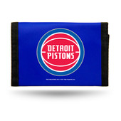 Rico Industries Detroit Pistons Trifold Nylon Wallet