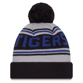 Detroit Tigers New Era 2024 City Connect Wordmark Evergreen Knit Hat - Navy