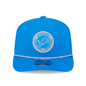 Detroit Lions New Era Youth 2024 Sideline 9SEVENTY Stretch-Snap Hat - Blue