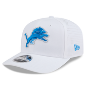 Detroit Lions New Era Performance 9SEVENTY Stretch-Snap Hat - White
