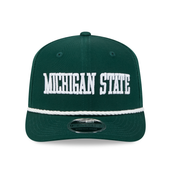 Michigan State Spartans New Era Wordmark 9SEVENTY Stretch-Snap Hat - Green