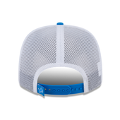 Detroit Lions New Era Trucker 9SEVENTY Stretch-Snap Hat - Blue/White Detroit Lions New Era Trucker 9SEVENTY Stretch-Snap Hat - Blue/White