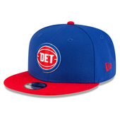 Detroit Pistons New Era Youth 2Tone 9FIFTY Snapback Hat - Blue