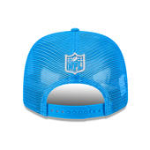 Detroit Lions New Era Trucker 9SEVENTY Stretch-Snap Hat - Blue