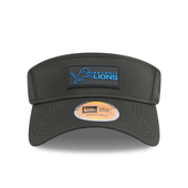Detroit Lions New Era 2025 Sideline Visor - Black