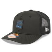 Detroit Lions New Era 2025 Sideline 9SEVENTY Strech-Snap Hat - Black