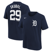 Tarik Skubal Detroit Tigers Nike Youth Name & Number T-Shirt - Navy