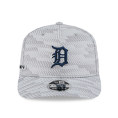 Detroit Tigers New Era 2025 Clubhouse 9SEVENTY Stretch-Snap Hat - Gray