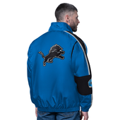 Detroit Lions Starter Freestyle Lightweight Full-Zip Jacket - Blue