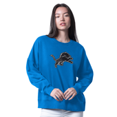 Detroit Lions G-III 4Her Women's Alternate Feud Pullover Sweatshirt - Blue