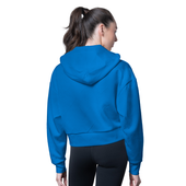 Detroit Lions MSX Women's Eleanor Full Zip Hoodie - Blue