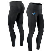 Detroit Lions Nike Women's Primetime Epic Fast Performance Leggings - Black