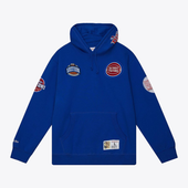 Detroit Pistons Mitchell & Ness City Collection Pullover Hoodie - Royal