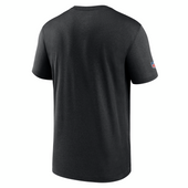 Detroit Lions Nike Sideline Small Logo Legend Performance T-Shirt - Black