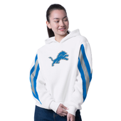 Detroit Lions G-III 4Her Women's Fresh Field Sherpa Pullover Hoodie - White