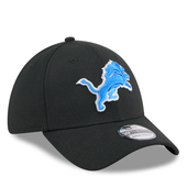 Detroit Lions New Era Kids 39THIRTY Flex Hat - Black