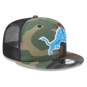 Detroit Lions New Era Youth Classic Trucker 9FIFTY Snapback Hat - Camo