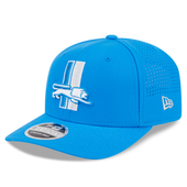 Detroit Lions New Era Retro Performance 9SEVENTY Stretch-Snap Hat - Blue
