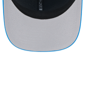Detroit Lions New Era Trucker Evergreen 9SEVENTY Stretch-Snap Hat - Blue