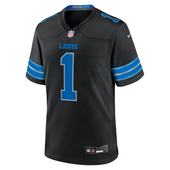 Jameson Williams Detroit Lions Nike Alternate Game Jersey - Black