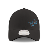 Detroit Lions New Era Women's Flawless 9FORTY Adjustable Hat - Black Detroit Lions New Era Women's Flawless 9FORTY Adjustable Hat - Black