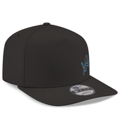 Detroit Lions New Era A-Frame Flawless 9FIFTY Snapback Hat - Black
