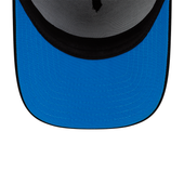 Detroit Lions New Era A-Frame Flawless 9FIFTY Snapback Hat - Black