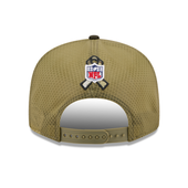 Detroit Lions New Era 2025 Salute to Service Split Panel 9FIFTY Snapback Hat - Dark Green