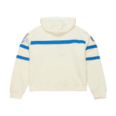 Detroit Lions Mitchell & Ness Women's Head Coach Pullover Hoodie - Cream