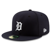 New Era Detroit Tigers Home Navy 59Fifty Authentic Collection On-Field Performance Fitted Hat
