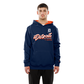 Detroit Tigers New Era Pullover Hoodie - Navy