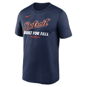 Detroit Tigers Nike 2025 Postseason Authentic Collection Dri-FIT T-Shirt - Navy