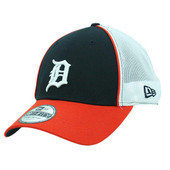 New Era Detroit Tigers Team Color 39Thirty Trucker Flex Hat