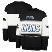 Detroit Lions '47 Breeze By Maximalist Pullover Sweatshirt - Black