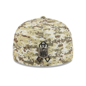 Detroit Lions New Era 2025 Salute to Service 59FIFTY Fitted Hat - Camo