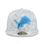 Detroit Lions New Era 2025 Salute to Service 59FIFTY Fitted Hat - Artic Camo Detroit Lions New Era 2025 Salute to Service 59FIFTY Fitted Hat - Artic Camo