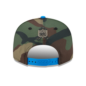 Detroit Lions New Era 2025 Salute to Service 9FIFTY Snapback Hat - Woodland Camo