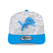 Detroit Lions New Era 2025 Salute to Service 9SEVENTY Stretch-Snap Hat - Artic Camo