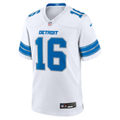 Jared Goff Detroit Lions Nike Game Jersey - White Jared Goff Detroit Lions Nike Game Jersey - White