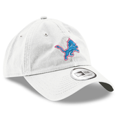Detroit Lions New Era Women's Casual Classic Adjustable Hat - White