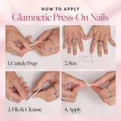 Detroit Lions Glamnetic Press On Nails