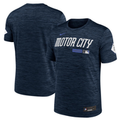 Detroit Tigers Nike 2026 City Connect Authentic Collection Velocity Dri-FIT T-Shirt - Navy