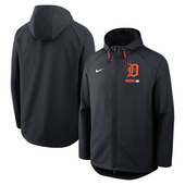 Detroit Tigers Nike 2026 Authentic Collection Alternate Full-Zip Jacket - Navy