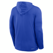 Detroit Tigers Nike 2026 City Connect Authentic Collection Dri-FIT Long Sleeve Hooded T-Shirt - Royal