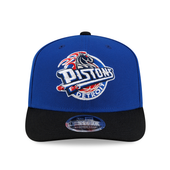 Detroit Pistons New Era Throwback 2Tone 9SEVENTY Adjustable Hat - Royal/Black