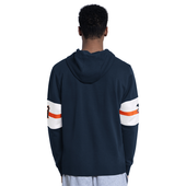 Detroit Tigers Starter Fullback Pullover Hoodie - Navy