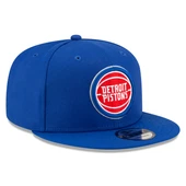 Detroit Pistons New Era Basic 9FIFTY Snapback Hat - Blue