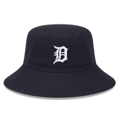 Detroit Tigers New Era Evergreen Bucket Hat- Navy